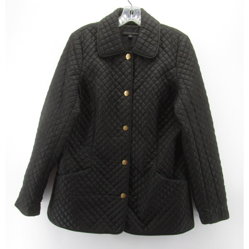 Brooks Brothers Jacket 10 Quilted Barn Chore Coat Equestrian 346